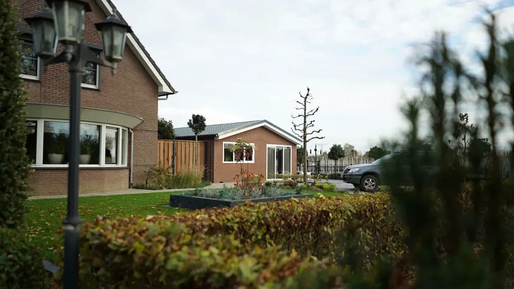 Kangoeroewoning vanaf voorkant